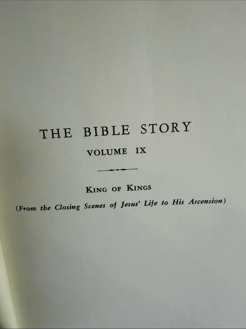 “The Bible Story Volume 9” by Arthur S. Maxwell
